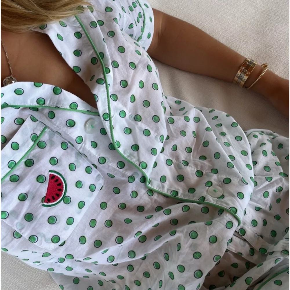 Roller Rabbit Sanya Dot Pajama Set